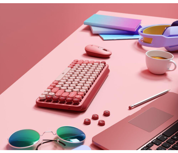 Logitech POP KEYS Heartbreaker - 716622 - zdjęcie 5